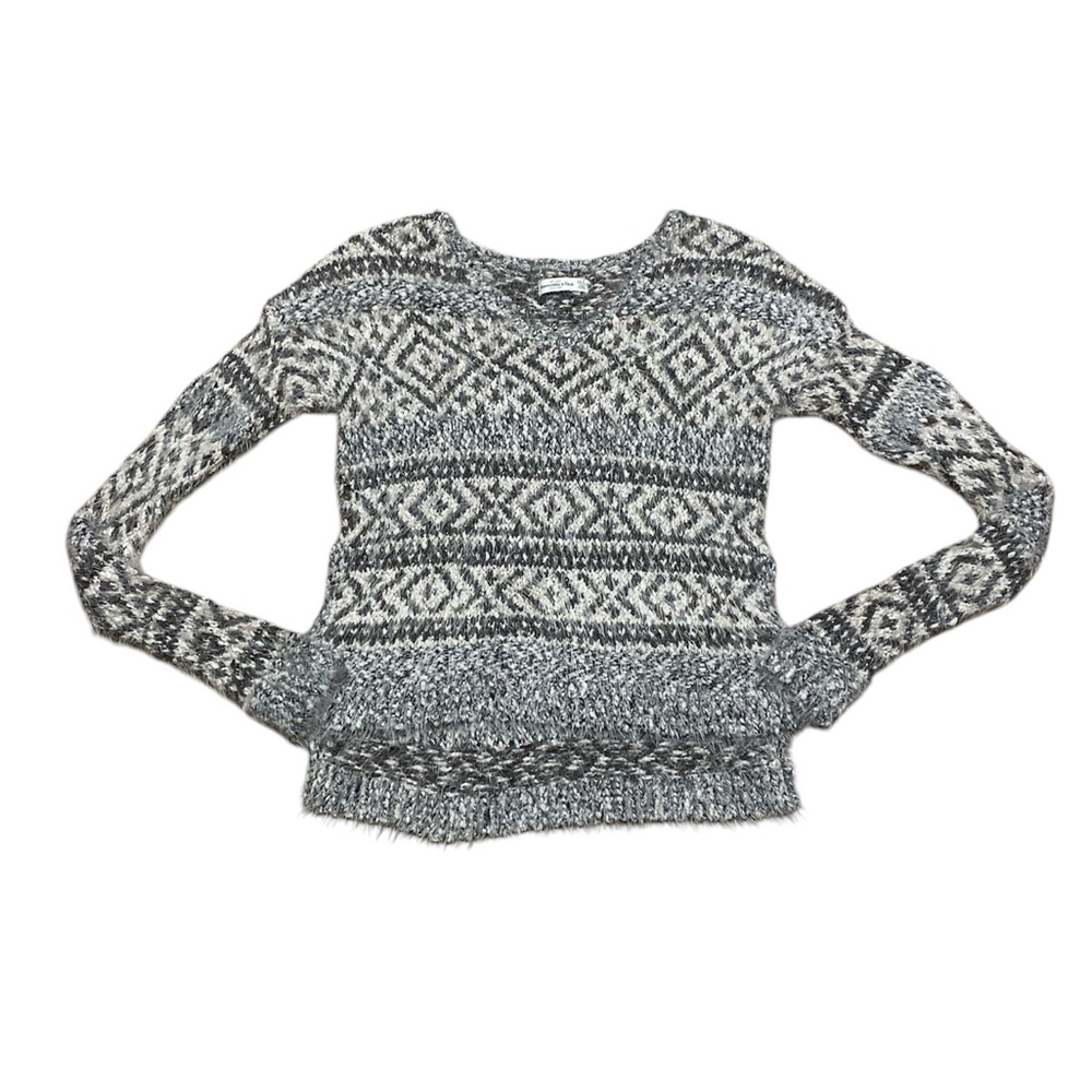 Abercrombie And Fitch Sweater Women’s XS V Neck Casual Long Sleeve Pullover Top